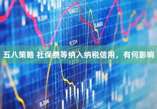 五八策略 社保费等纳入纳税信用，有何影响
