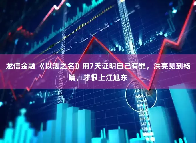 龙信金融 《以法之名》用7天证明自己有罪，洪亮见到杨婧，才恨上江旭东